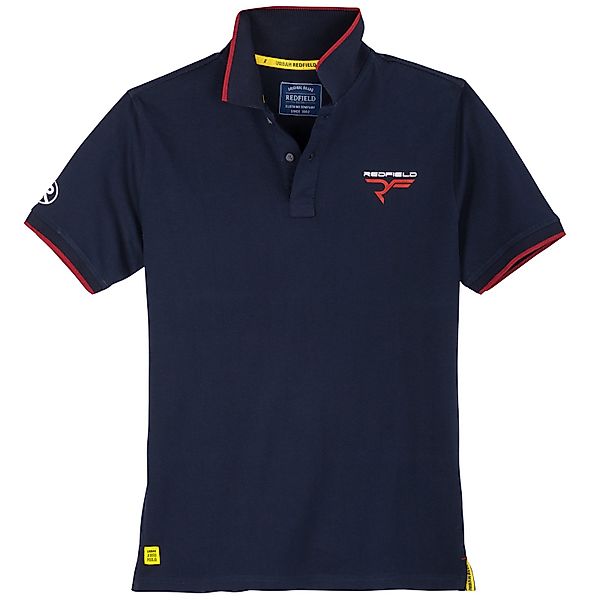 redfield Poloshirt Redfield Poloshirt Übergröße navy günstig online kaufen