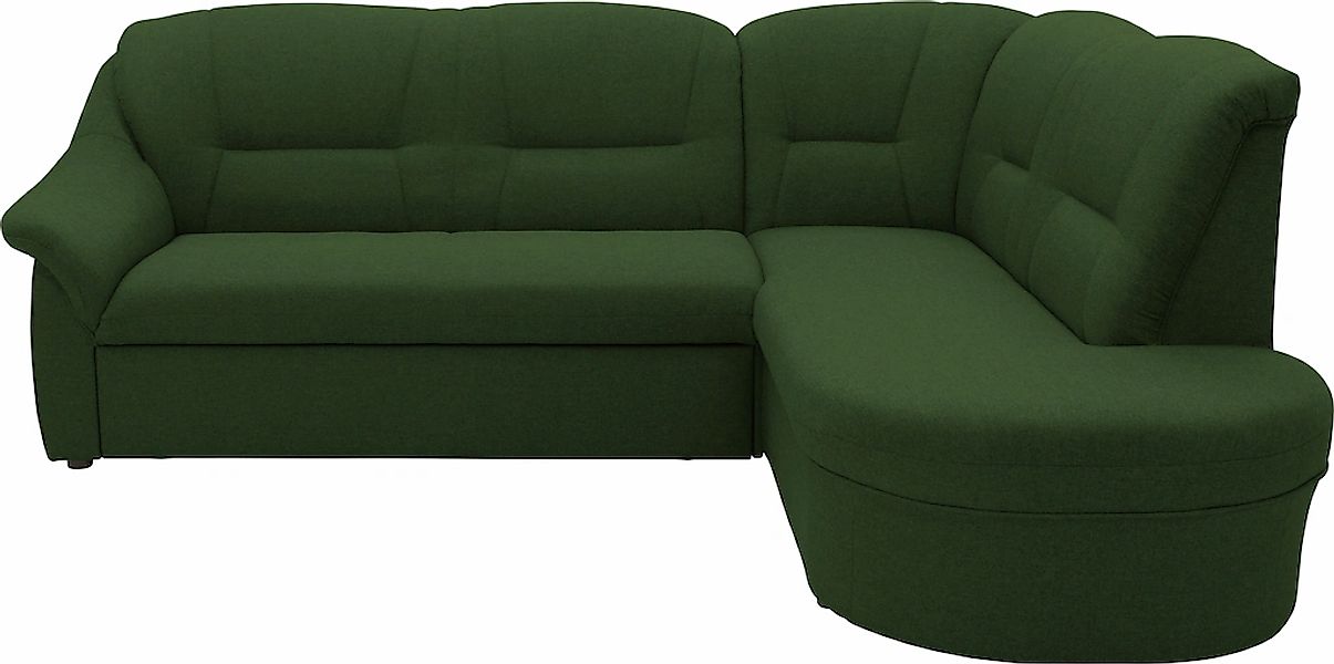 DOMO collection Ecksofa "Faenza für kleine Räume, Stellmaße 232x176cm, komf günstig online kaufen