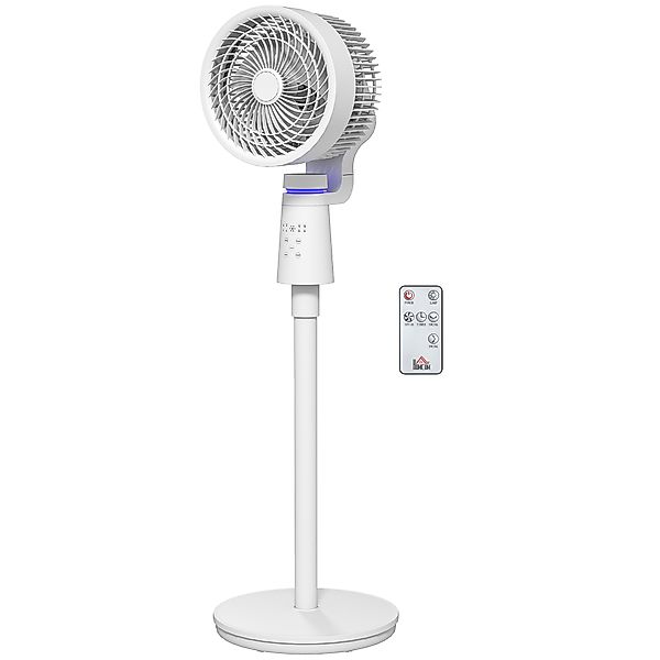 HOMCOM Standventilator 40 W Luftzirkulationsventilator tragbar und leicht, günstig online kaufen
