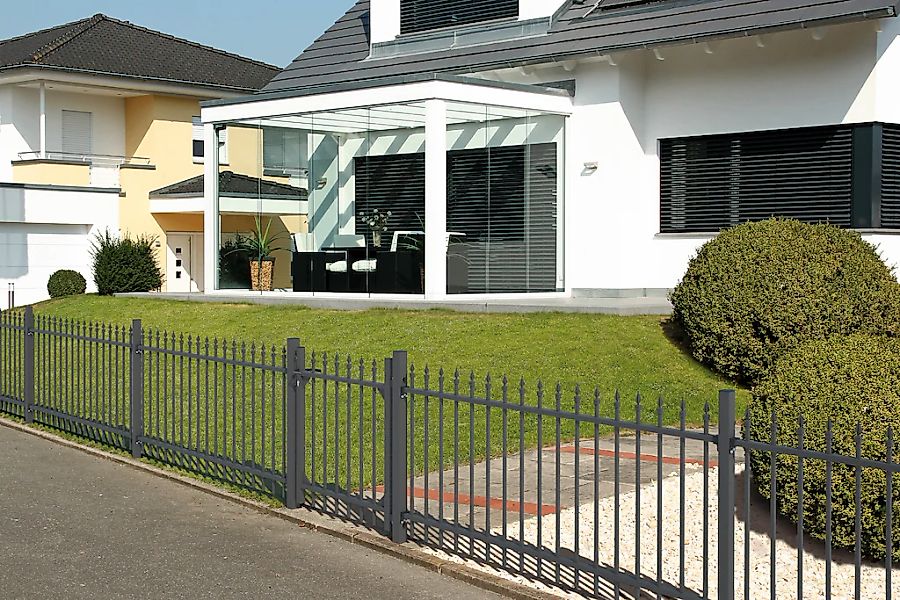 Alberts Zaundoppeltür "Chaussee" Breite: 300 cm, Höhe: 100 und 120 cm günstig online kaufen