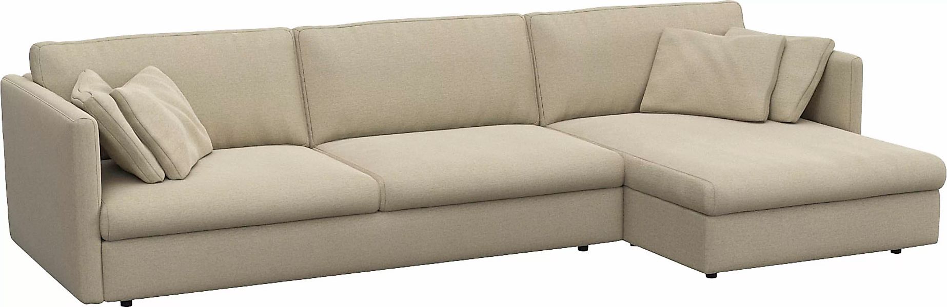 FLEXLUX Ecksofa »Lovane«, Weich & anschmiegsam, große Sitztiefe auf Kaltsch günstig online kaufen