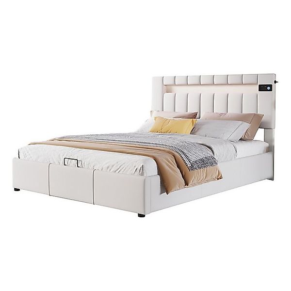 HAUSS SPOLE Bett Doppelbett Polsterbett Funktionsbett Bettrahmen (mit hydra günstig online kaufen