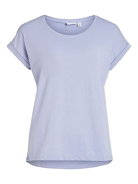VILA Basic T-shirt Damen Violett günstig online kaufen
