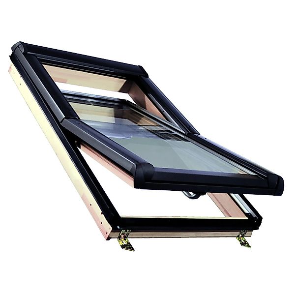 Roro Holz-Dachfenster KB5.0 VSG 114 cm x 118 cm Kiefer günstig online kaufen
