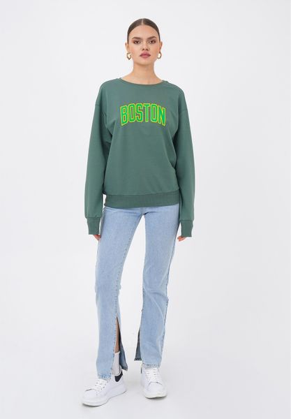 freshlions Sweatshirt "Boston" 1 Stk. tlg. mit coolem Schriftzug günstig online kaufen