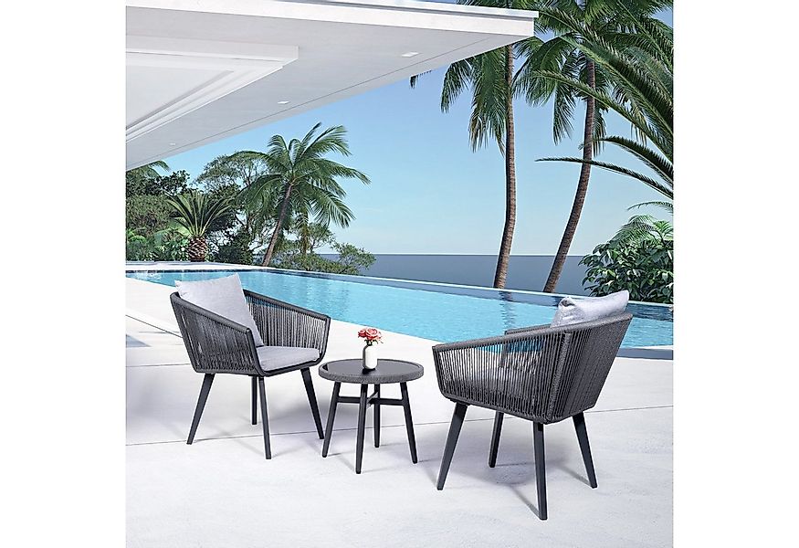 Rainsworth Gartenlounge-Set Gartenlounge set rattan set für 4 Personen,6 Pe günstig online kaufen