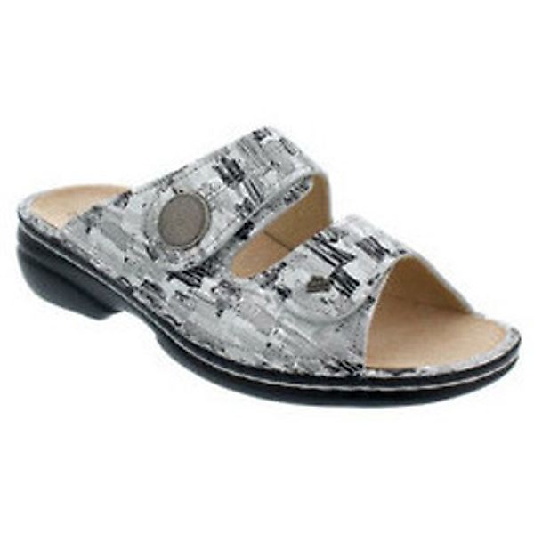 Finn Comfort  Pantoffeln Komfort Sandalen für Damen in metall günstig online kaufen