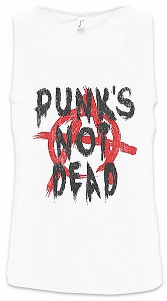 Urban Backwoods Tanktop Punk's Not Dead I Ärmelloses T-Shirt Music Anarchy günstig online kaufen