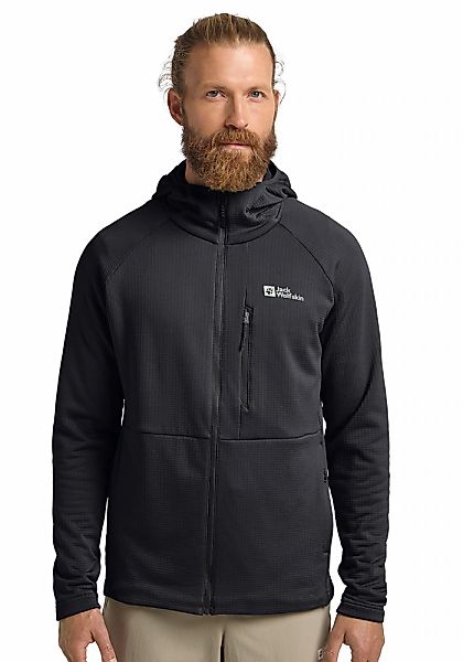 Jack Wolfskin Fleecejacke "KOLBENBERG HOODED FZ M", mit Kapuze günstig online kaufen