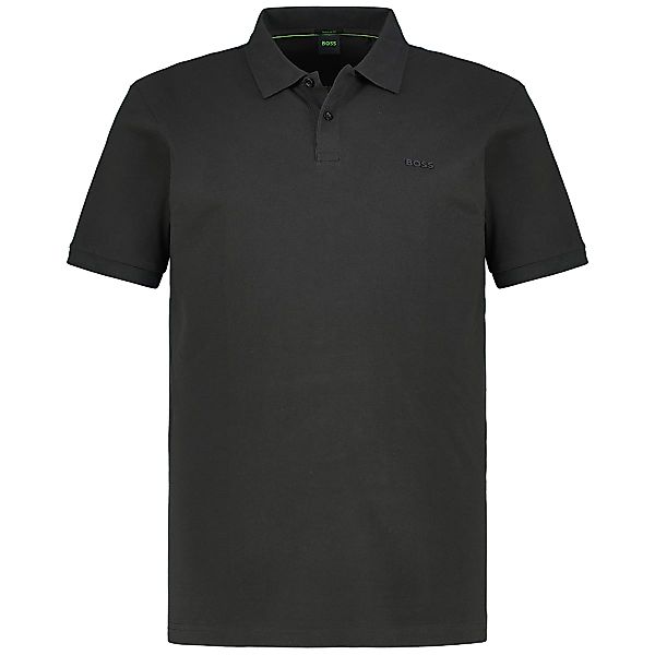 Boss Green Poloshirt aus Baumwolle Farbe schwarz Größe: 4XL günstig online kaufen