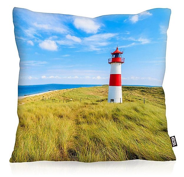 VOID Kissenbezug, Leuchtturm Meer Dünen Nordsee Ostsee Watt maritim Turm günstig online kaufen