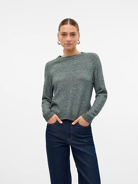 Vero Moda Rundhalspullover "VMFILUCA LS O-NECK PULLOVER GA NOOS" günstig online kaufen