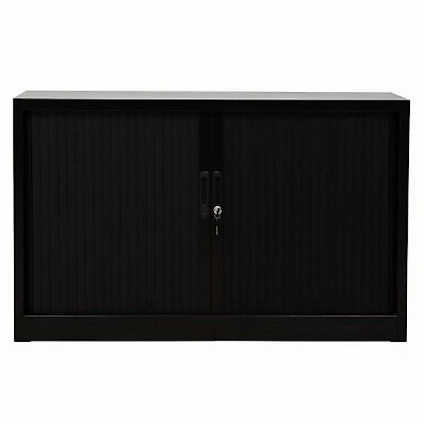 PROREGAL Rollladenschrank Weasel 2 Ordernhöhen HxBxT 75 x 120 x 46 cm Schwa günstig online kaufen