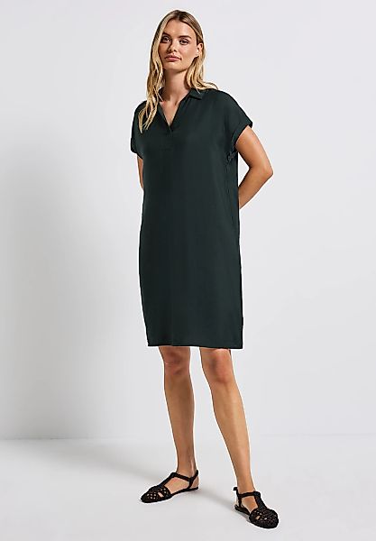 STREET ONE Shirtkleid, in Unifarbe günstig online kaufen