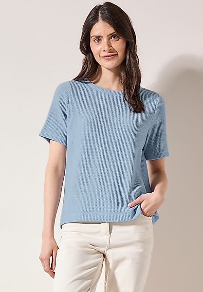 Cecil T-Shirt, aus softem Materialmix günstig online kaufen