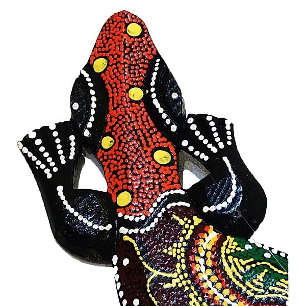 SIMANDRA Wanddekoobjekt Gecko dotpainting günstig online kaufen