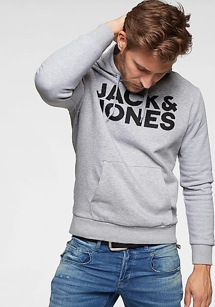 Jack & Jones Kapuzensweatshirt "CORP Logo Hoodie", mit Logoprint günstig online kaufen