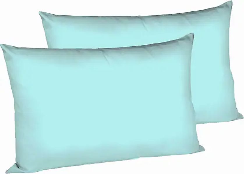 fleuresse Kissenbezüge »Colours«, (2 St.), edler, bügelfreier Interlock-Jer günstig online kaufen
