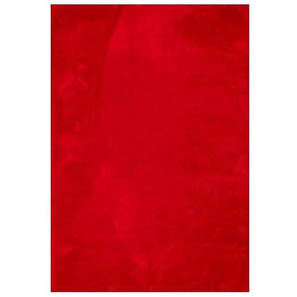 vidaXL Teppich Huarte Kurzflor Weich Und Waschbar Rot 120x170 Cm 1932628 günstig online kaufen
