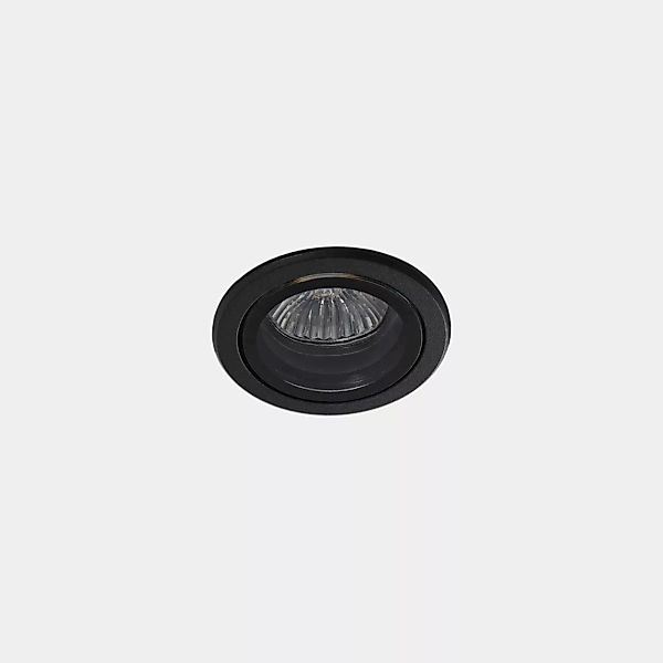 LEDS-C4 Außen-Einbaustrahler Eko, schwarz, Ø 7,5 cm, Alu günstig online kaufen