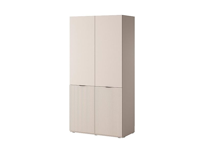 Compleo Kleiderschrank mit Fronten gefräst und günstig online kaufen