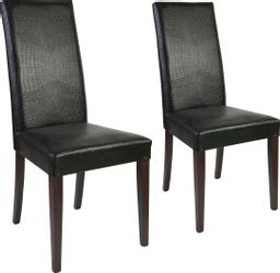 Home affaire Polsterstuhl "Java", (Set), 2 St., Kunstleder, Kunstlederbezug günstig online kaufen