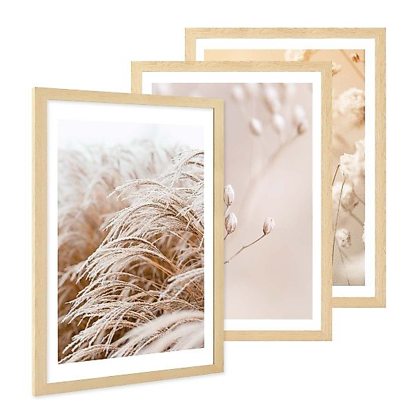 PHOTOLINI Bilderrahmen 3er Set breite Rahmen, günstig online kaufen