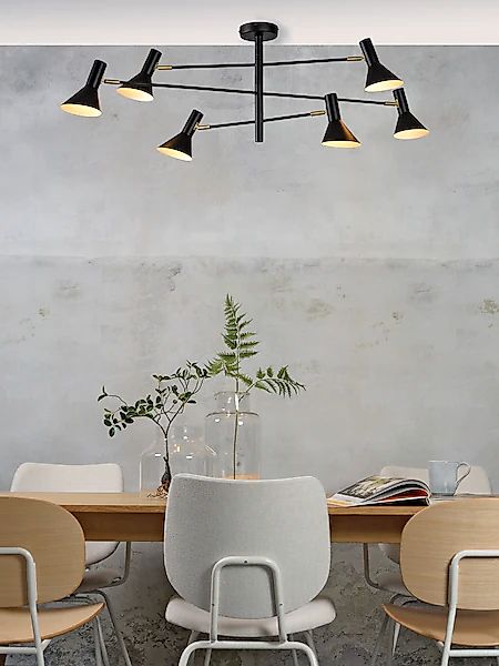 it's About RoMi Deckenleuchte »Izmir«, 6 flammig, Leuchtmittel E14   LED we günstig online kaufen