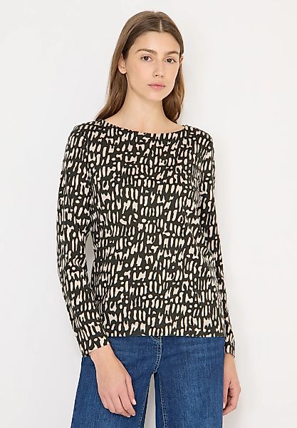 Cecil Langarmshirt mit grafischem Muster günstig online kaufen