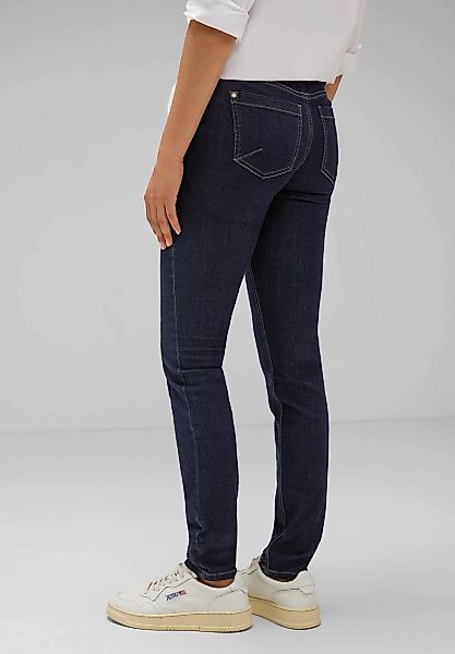 STREET ONE Comfort-fit-Jeans, mit Doppelknopf günstig online kaufen