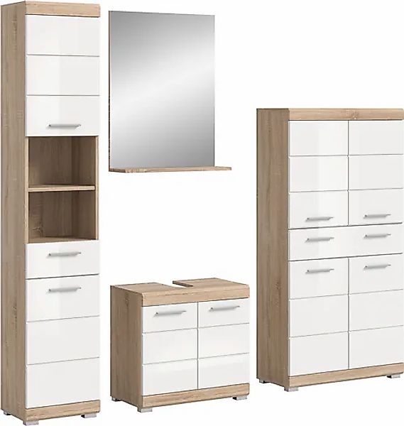 INOSIGN Badmöbel-Set »Siena, 4 teilig, bestehend aus:« Set, TOPSELLER!, 4 S günstig online kaufen