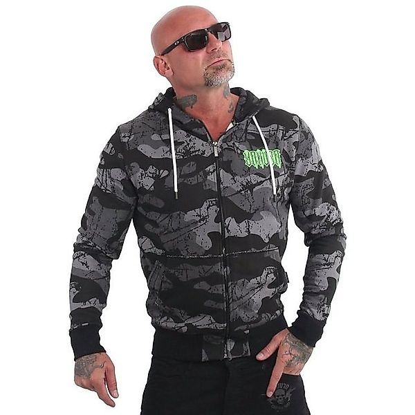 YAKUZA Hoodie Metal System Skull günstig online kaufen