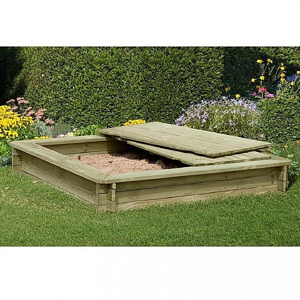Gartenpirat Sandkasten aus Kiefernholz imprägniert Sandkasten günstig online kaufen