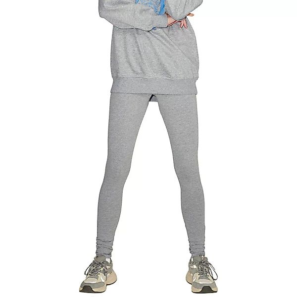 Jack & Jones Alba Stretch Everyhigh Waist Leggings XL Light Grey Melange günstig online kaufen