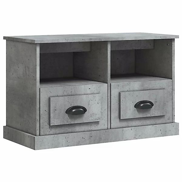 Vidaxl Tv-schrank Betongrau 80x35x50 Cm Holzwerkstoff günstig online kaufen