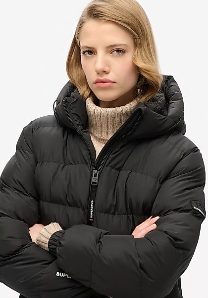 Superdry Steppjacke "HOODED SPORTS PUFFER JACKET", ohne Kapuze günstig online kaufen