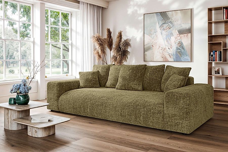 Home affaire Big-Sofa LAKESIDE 3-Sitzer Schlafsofa günstig online kaufen