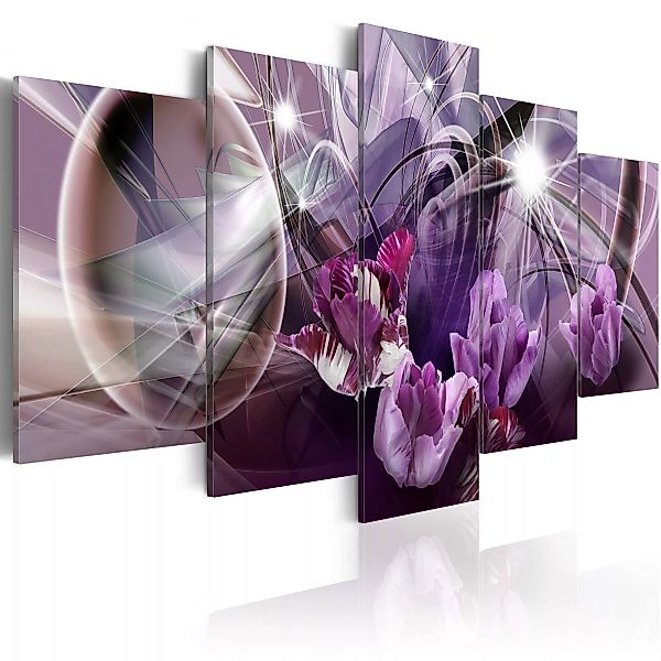 Wandbild - Purple of tulips günstig online kaufen