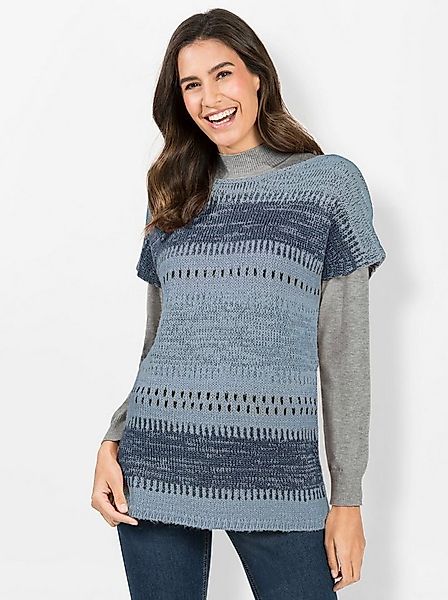 Witt Pullunder Pullunder Ärmellos Intarsien günstig online kaufen