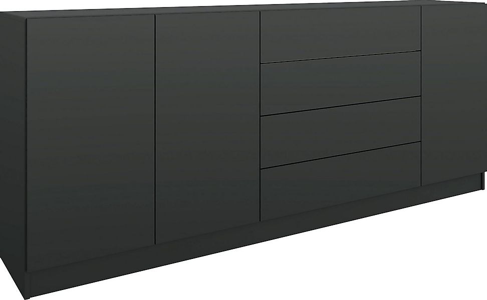 borchardt Möbel Sideboard Vaasa, Kommode mit 3 Türen und 4 Schubkästen auf günstig online kaufen