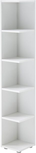 BEGA OFFICE Eckregal "Corner Light" mit 5 offenen Fächer, 24x25,7x141 cm günstig online kaufen