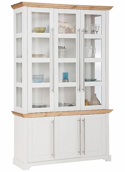 Home affaire Vitrine "Meliss", aus massiver Kiefer, FSC zertifiziert, Breit günstig online kaufen
