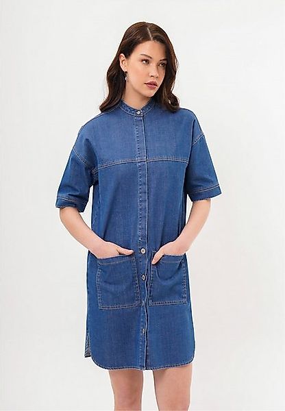 freshlions Jeanskleid Josy mit durchgehender Knopfleiste günstig online kaufen