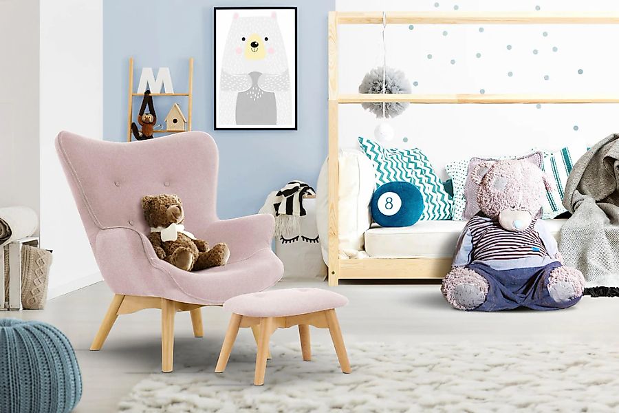 Home affaire Sessel "Duca Mini" in kleiner Ausführung für Kinder günstig online kaufen
