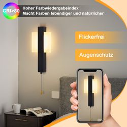 Nettlife LED Wandleuchte Innen Schwarz Modern günstig online kaufen