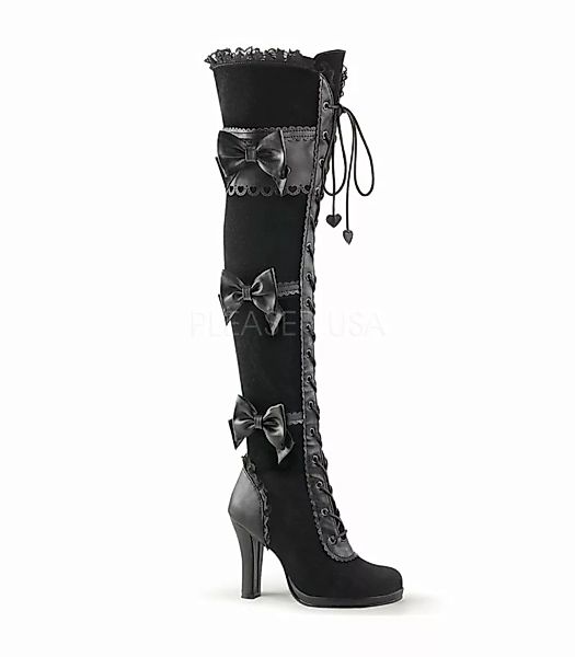 Lolita Gothic Stiefel GLAM-300 (Schuhgröße: EUR 37) günstig online kaufen
