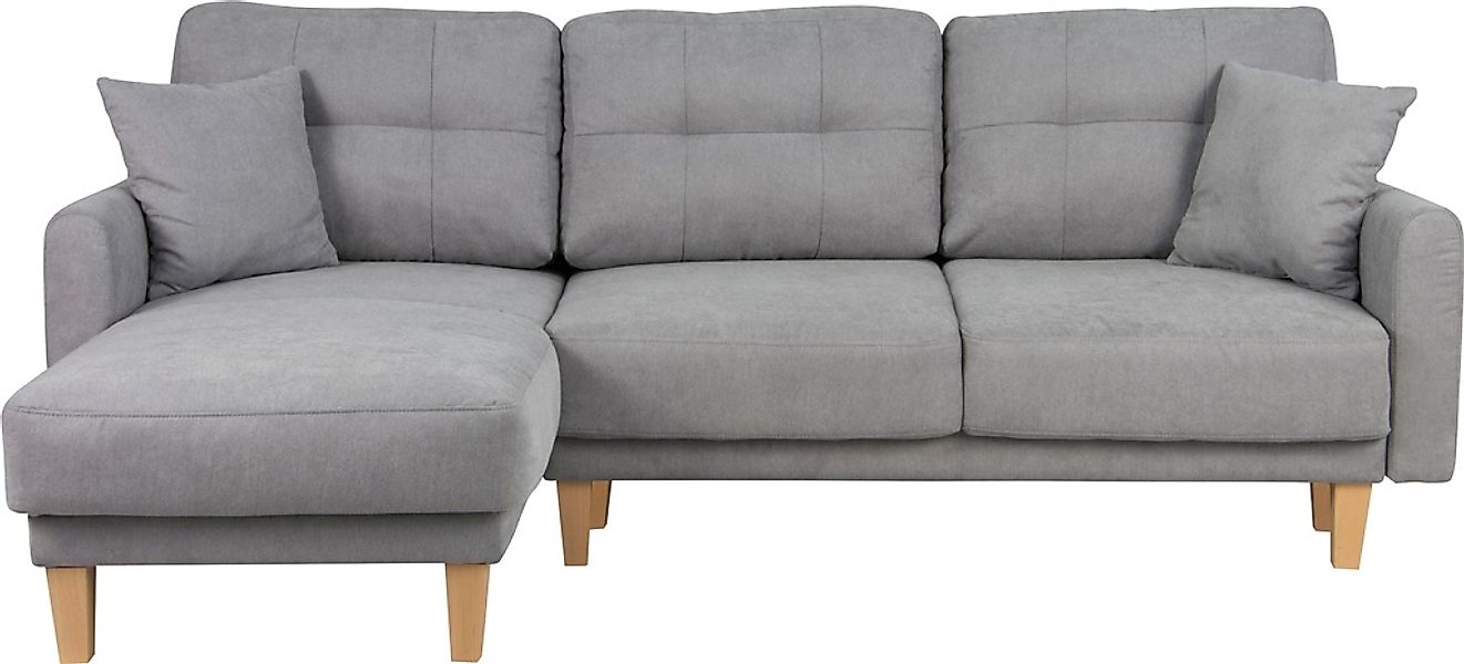 Home affaire Ecksofa "TRIPLO optionale Schlafsofa mit Bettkasten, Maße B/T/ günstig online kaufen