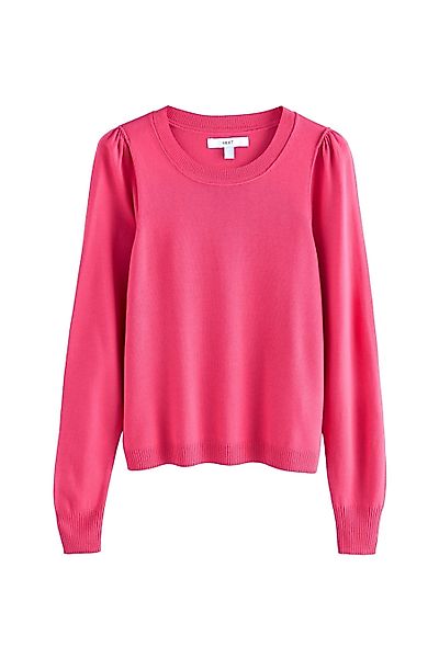 Next Rundhalspullover Langärmliger Pullover mit Rundhalsausschnitt günstig online kaufen