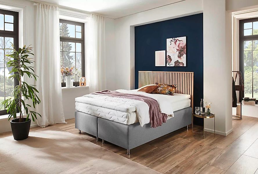 Westfalia Schlafkomfort Boxspringbett »Quercus«, wahlweise mit LED-Beluchtu günstig online kaufen