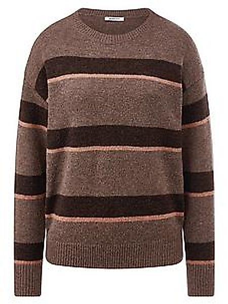 Rundhals-Pullover Peter Hahn braun günstig online kaufen
